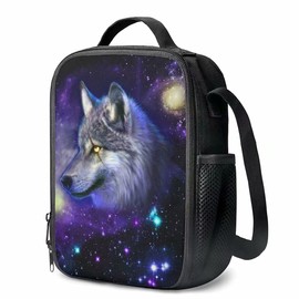 chaqlin Insulated Lunch Bag for Kids Durable, blue