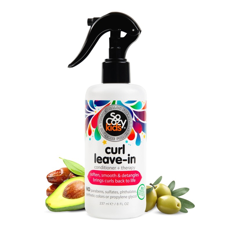 SoCozy Curl Leave-In Conditioner - Detangles and Restores Curls While