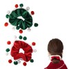 Christmas Hair Accessories Ponytail Holders for Women Girls Green Red