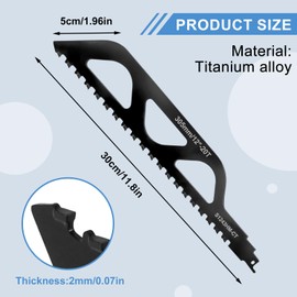 Saw Blade, Reciprocating Saw Blade Carbide, Reciprocating Saw Blade Metal Stone, Saw Blades Reciprocating Saw Blades for Aerated Concrete, Wood, Metal, Brick, Concrete, Professional Saw Blades (305