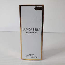 La Vida Bella For Women Roll On Pure Perfume Oil 24 Hour Long Lasting Scent