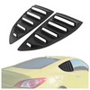 KUAFU Side Window Louver Compatible with 2010-2016 Hyundai Genesis Coupe