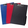 Q-Connect PVC Single Clipboard Foolscap Blue KF01297