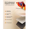 Projector Screen with Stand - 100" Indoor/Outdoor 16:9, 4K HD