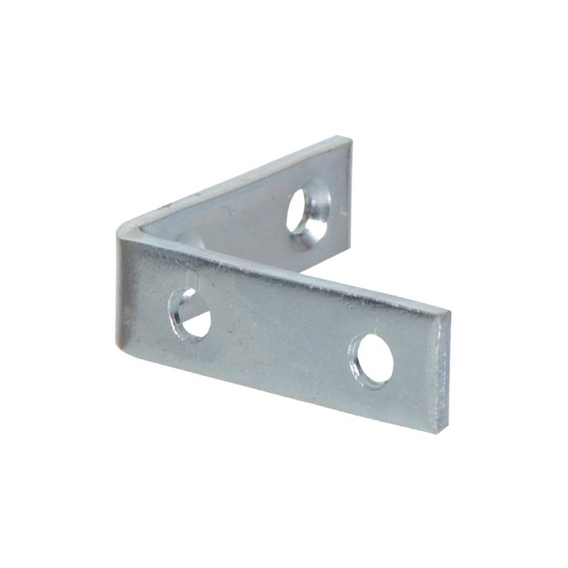 Hardware Essentials 851116 Zinc Corner Braces (5/8” x 1-1/2”)