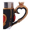 Nemesis Now Pinkys Up Queen of Hearts Cup, 11cm, Black