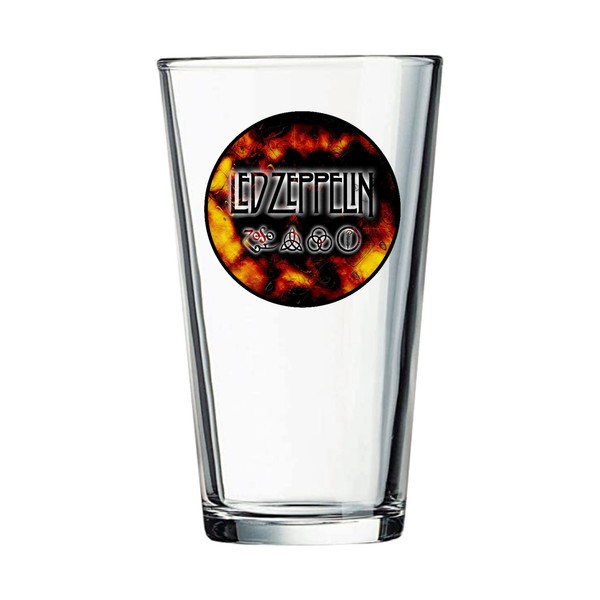Unbranded Led Zeppelin - Rock and Roll 16 oz Pub