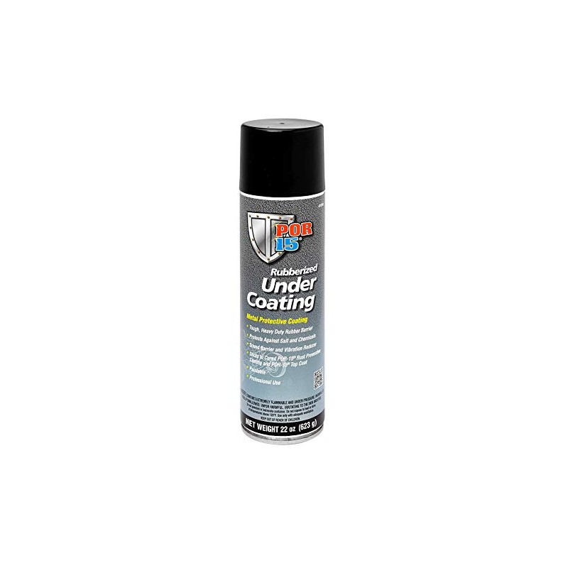 POR-15 Rubberized Undercoating, Metal Protective Spray Rubber Coating, Stop and
