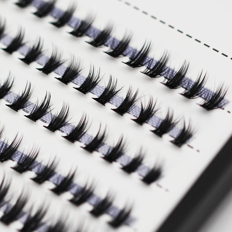 Bodermincer Bodermincer 10D 20D 240pcs Cluster Eyelash Extensions 8-9-10-11-12mm Mixed/