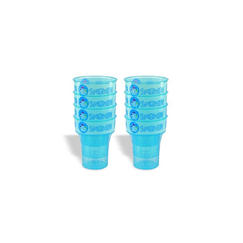 SNOWIE Pack of 8 Souvenir Cups, Perfect Reusable Machine Washable