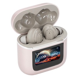 Headphones, Noise Cancelling Earbuds Earbuds with Mic, HiFi Stereo Ear Buds Sport Headphones for Workout Running (Golden Color)