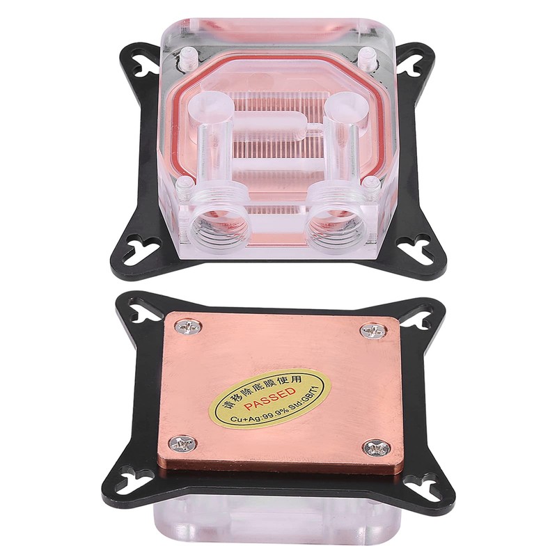QANYEGN GPU Water Cooling Block, Water Cooling Cooler Base, Universal