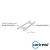 Cartrend cartrend Caravan 10241 Double Grab Bars for Securing Shelves