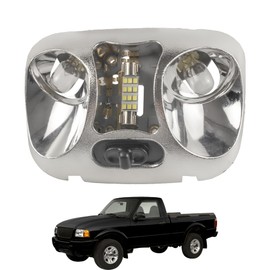YzusGomumu Interior Roof Headliner Overhead Reading Light LED Dome Map Light Assembly Compatible with 1993-2004 Ford Ranger Replaces F37Z-13776-B