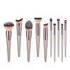 10PCS Champagne Color Makeup Brushes Set Soft Bristle Cosmetics Brushes Makeup Artist Tool Complete Set Makeup Brushes