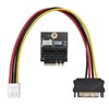 M.2 NGFF Key A A+E E to PCIE 1X Adapter