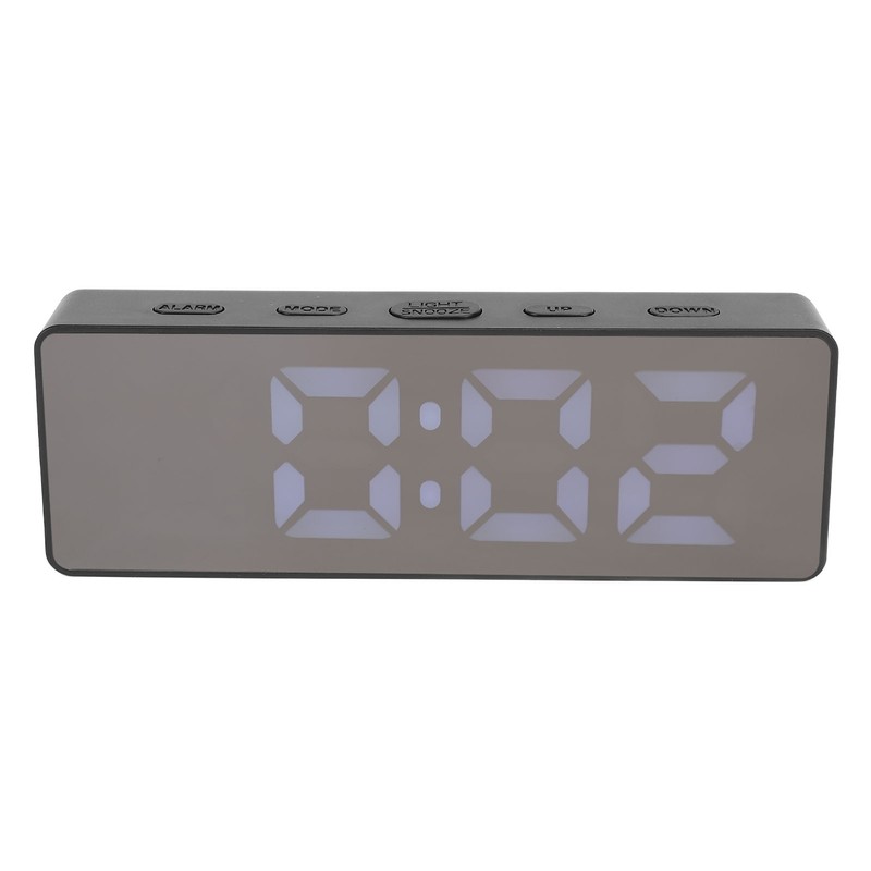 LED Digital Alarm Clock Time Date Temperature Display Stylish Look
