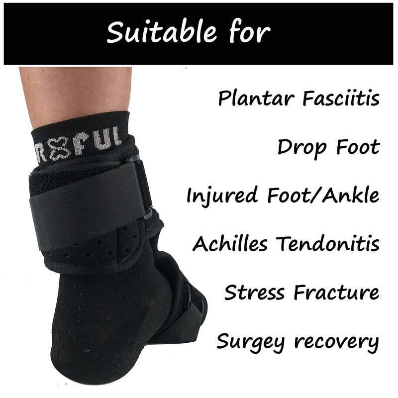 gr8ful® Night Splint Foot Brace for Plantar Fasciitis | Heel