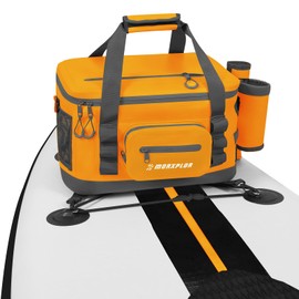 MORXPLOR Waterproof Shell 24 cans Paddle Board Cooler Bag, Sup Deck,Kayak Cooler Bag Accessories