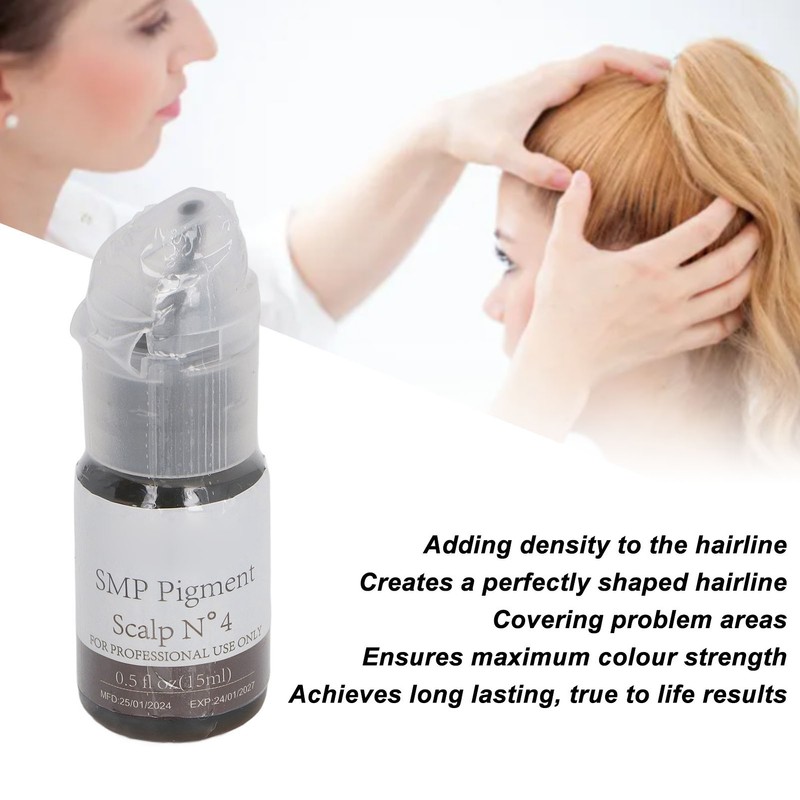SMP Tattoo Scalp Pigment Realistic Professional Herbal Extract Tattooing Microblading
