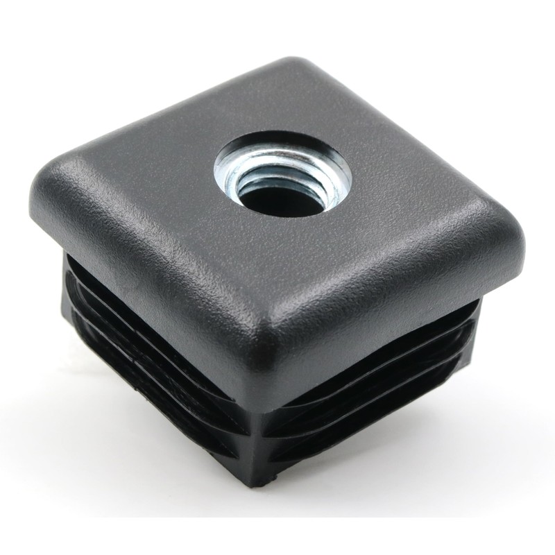 Design61 4 x Threaded Plugs Square Tube Plugs 40 x
