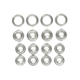 Tamiya 54476-000 300054476 - TT-02 Ball Bearing Set, 16 Pieces