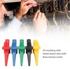 5Pcs/Set Battery Electrical Test Clip 10A 600V‑1000V Multicolor Portable Safety