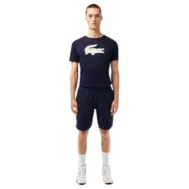 Lacoste Men's Performance Player Shorts, Navy/White, X-Large