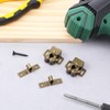2 Pack Cabinet Latch Double Roller Catch, Heavy Duty Latch