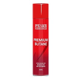 PEAKS COMFORTS Butane Refill for Torch lighter - 300ML High Purity Butane, For Kitchen Torch, Butane Torch, Torch Lighter Refill Gas