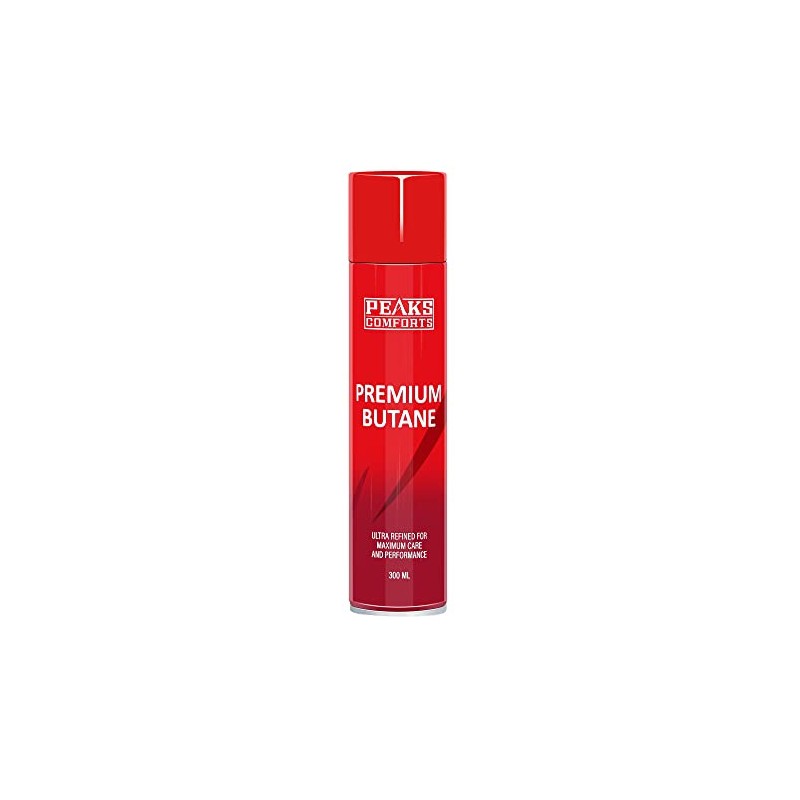 PEAKS COMFORTS Butane Refill for Torch lighter - 300ML High