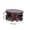 Mipcase 1Pc Antique Wood Display Base for Flowerpots Chinese Style