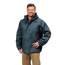 Galeton 7991-XXL-SLT Repel Rainwear Breathable Durable Waterproof Rain Jacket, 2XL, Slate