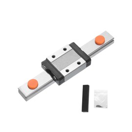 KGTCN MGN9C Linear Guide 100 mm Length Miniature Bearing Steel Linear Guide Rail with 1 Piece MGN9C Stainless Steel Sledge Trolley Block for 3D Printer X Y Z Axis and CNC Machine