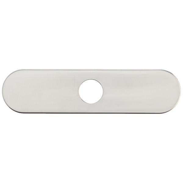 hansgrohe 11-inch Coordinating Base Plate Modern Easy Install in Stainless Steel Optic, 14019861