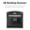Hands Free Barcode Scanner Large Screen Desktop Automatic 2D QR