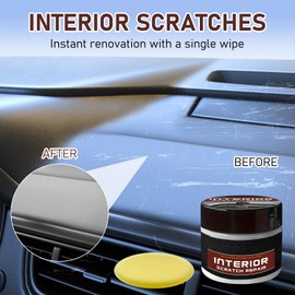 Dashboard Restorer for Car Interior, Dashboard Scratch Repair Kit, Car Interior Scratch Remover, Suitable for Minor Scratch Repair All Vehicles(2pcs)