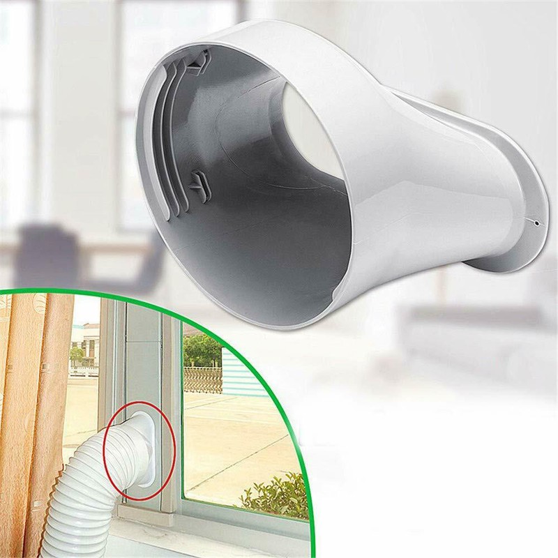 150MM Portable Air Conditioner Window Exhaust Duct P-ipe Hose Interface