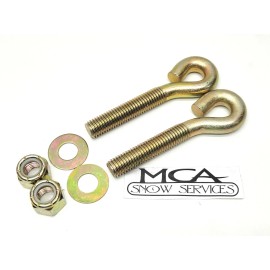AFTERMARKET BOSS SNOW PLOW EYEBOLT 5/8 SET W/NUTS V PLOW & STANDARD DUTY MSC05056 HDW05601
