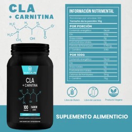 Cla  Carnitina Muscle Life En Polvo 1kg 100servicios Varios                                                                                           