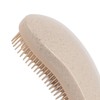 4PCS Detangler Hairbrush, Lightweight Portable Wheat Straw Comb Styling Brush,