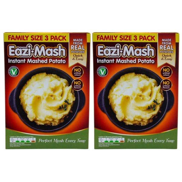 Eazi-Mash Instant Mashed Potato | Pack of 2 x 300g