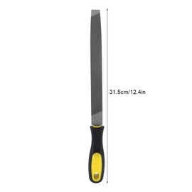 8 Inch Flat Milling File Smooth Blade with Sharpening Tool for Handle Edges Engineers Technical Metal Sharpening Files Reusable Packaging