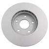 TRQ Front and Rear Brake Rotors Set Premium G-Coated Compatible
