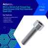Accu - M2.5 x 20mm Full Thread Cap Head Screws