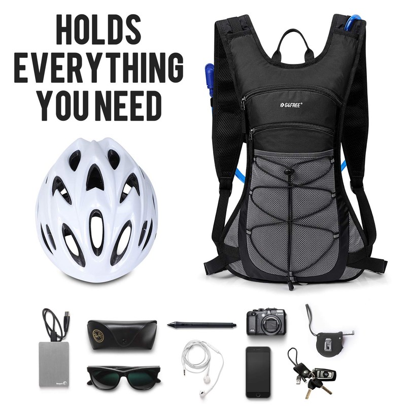 G4Free Hydration Backpack Cycling Water Bag Running Pack with PEVA