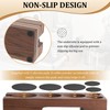 EFUTURETIME Tamper Station 51-54 mm Espresso Tamper Station Walnut Wood