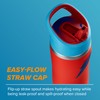 Gatorade 'Overtime' 22oz Stainless Steel Water Bottle, Straw Cap, Red/Blue