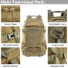 LIMHOO Tactical Backpack for Men Military Molle Bag Hiking Day