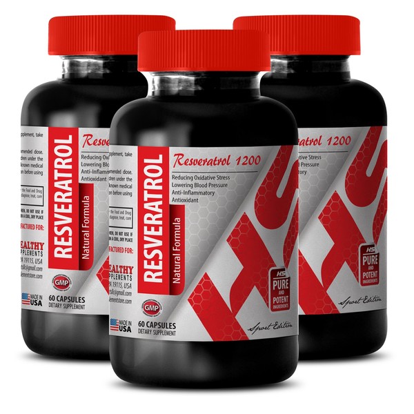 Trans-RESVERATROL Complex - resveratrol Supplement, resveratrol Complex, Organic resveratrol Supplement,